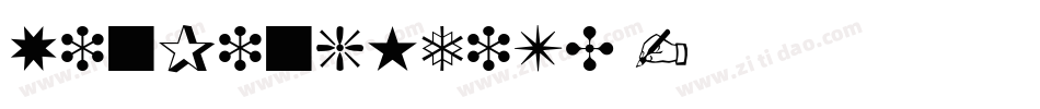 XinPingHeiTC 为字体转换